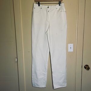 St. John Sport White Jeans